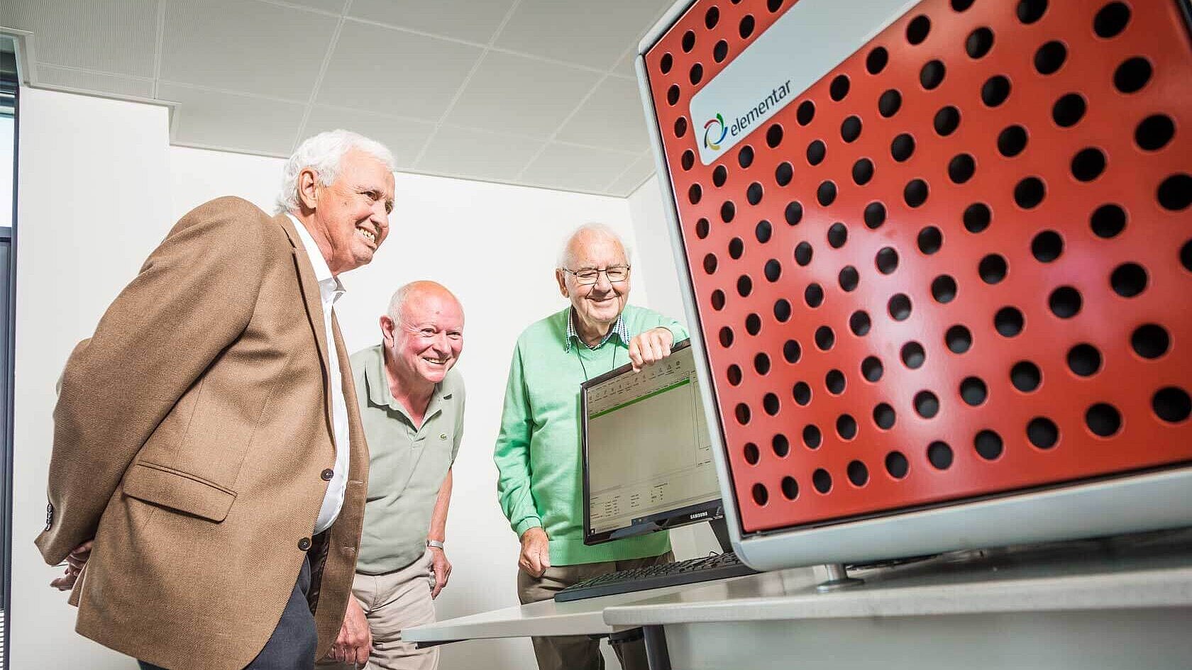 Dr Sieper, Hans-Joachim Kupka and Hans Kreutzer