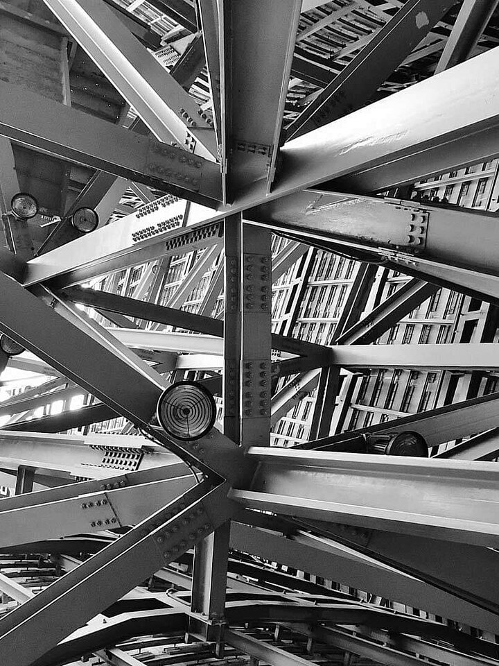 Steel framework