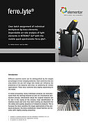 Whitepaper das ein Funkenspektrometer zeigt