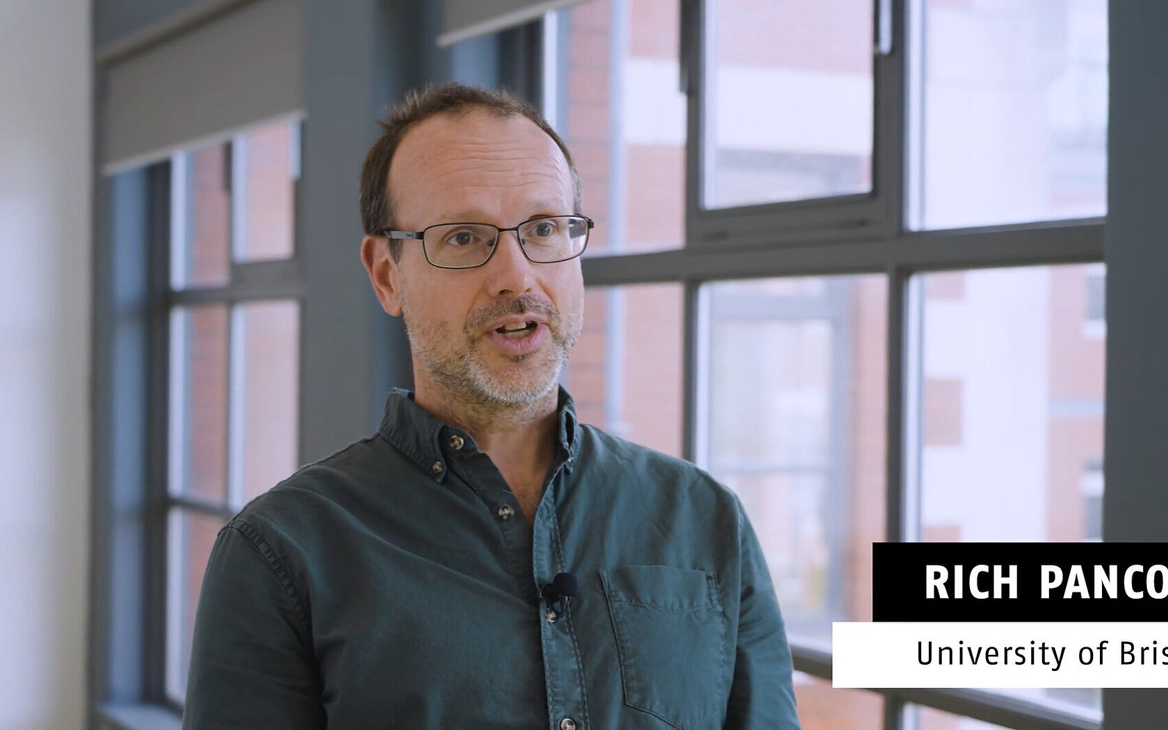 Rich Pancost auf dem Elementar UK IRMS-Anwendertreffen