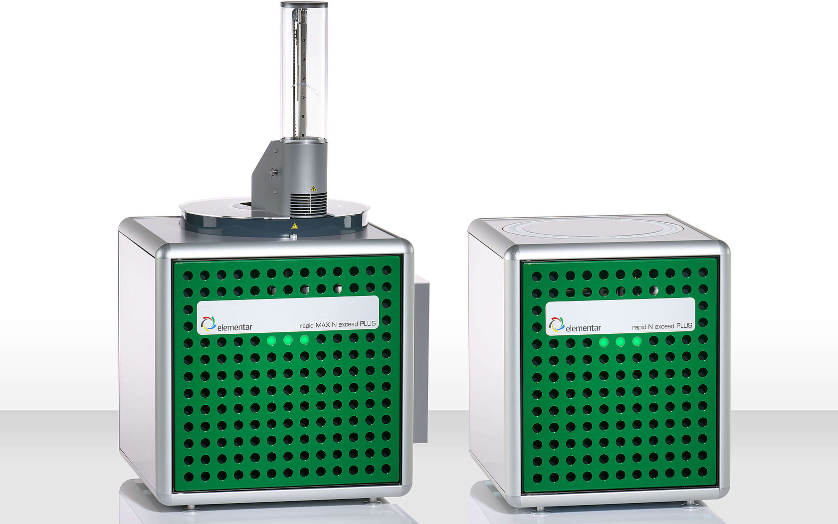 The analyzers of the new exceed PLUS series: The rapid MAX N exceed PLUS and the rapid N exceed PLUS