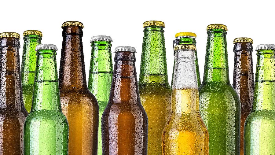 Beer bottles