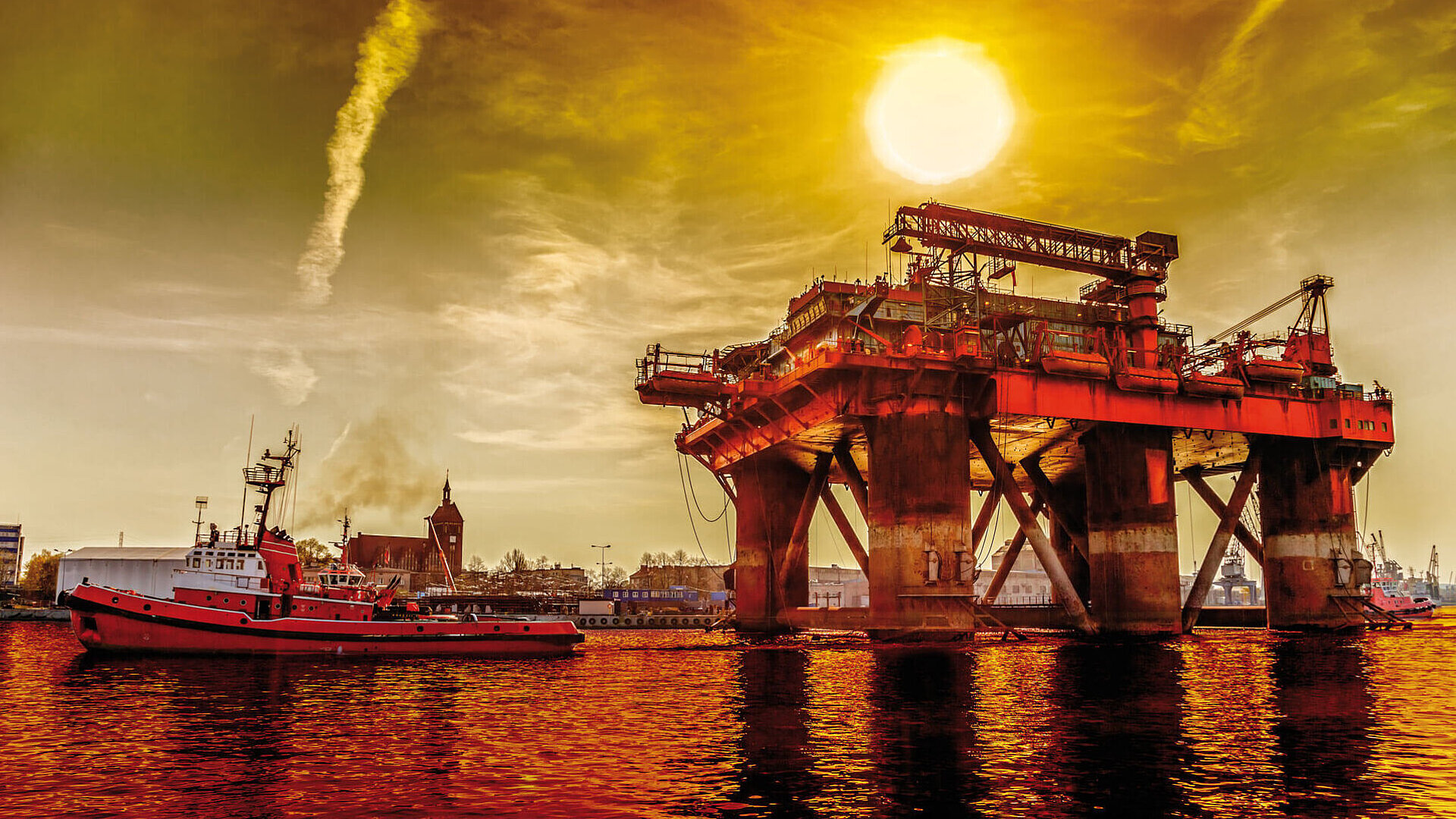 Oil platform