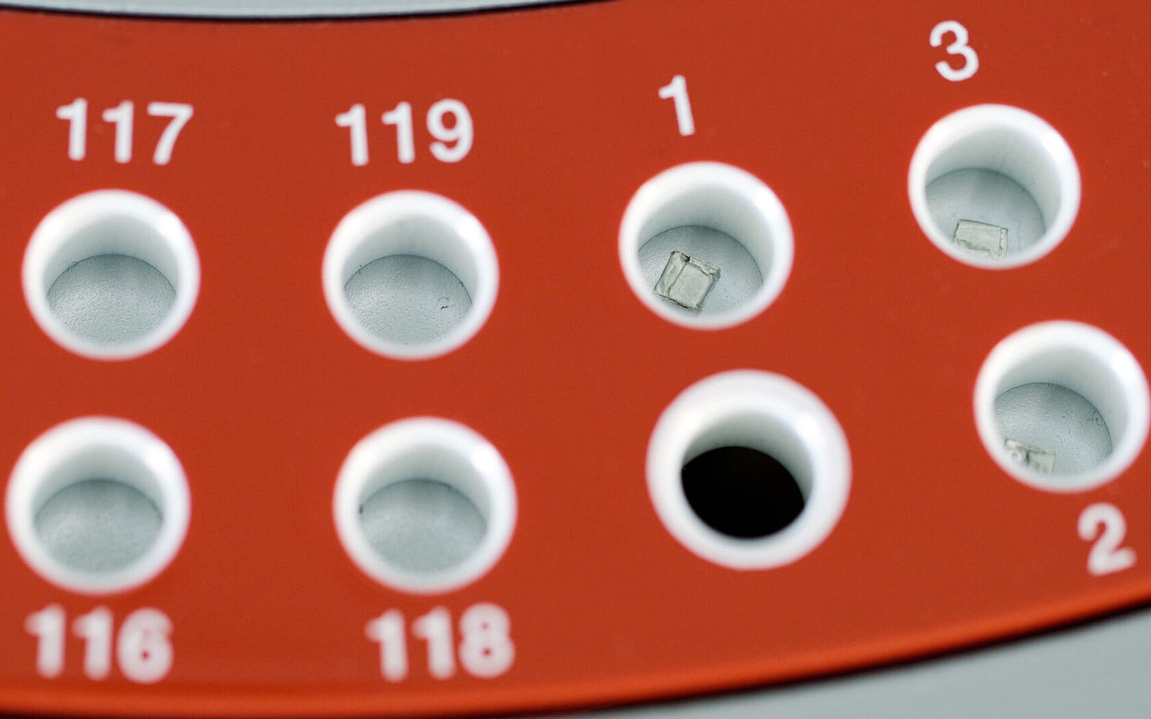 Autosampler of the UNICUBE trace