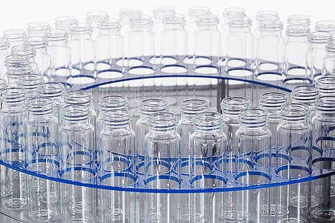 enviro TOC autosampler with vials