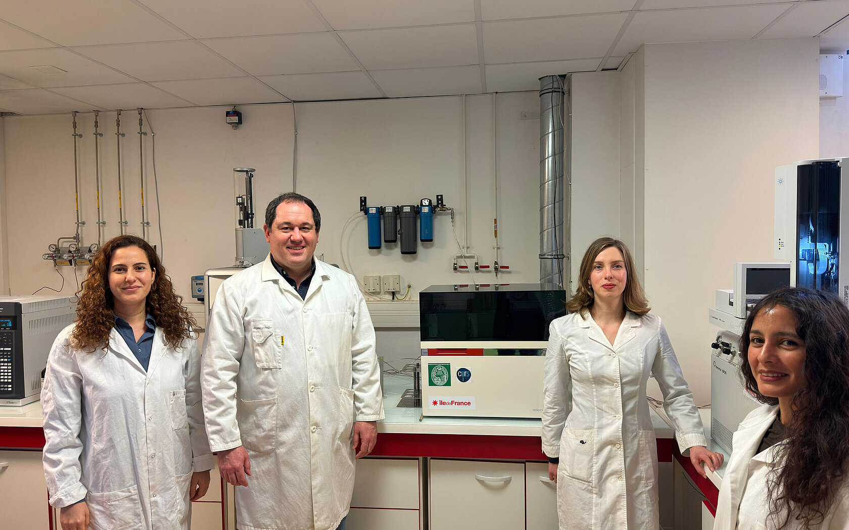 Das IMPMC-Labor mit der IRMS-Plattform von Elementar.