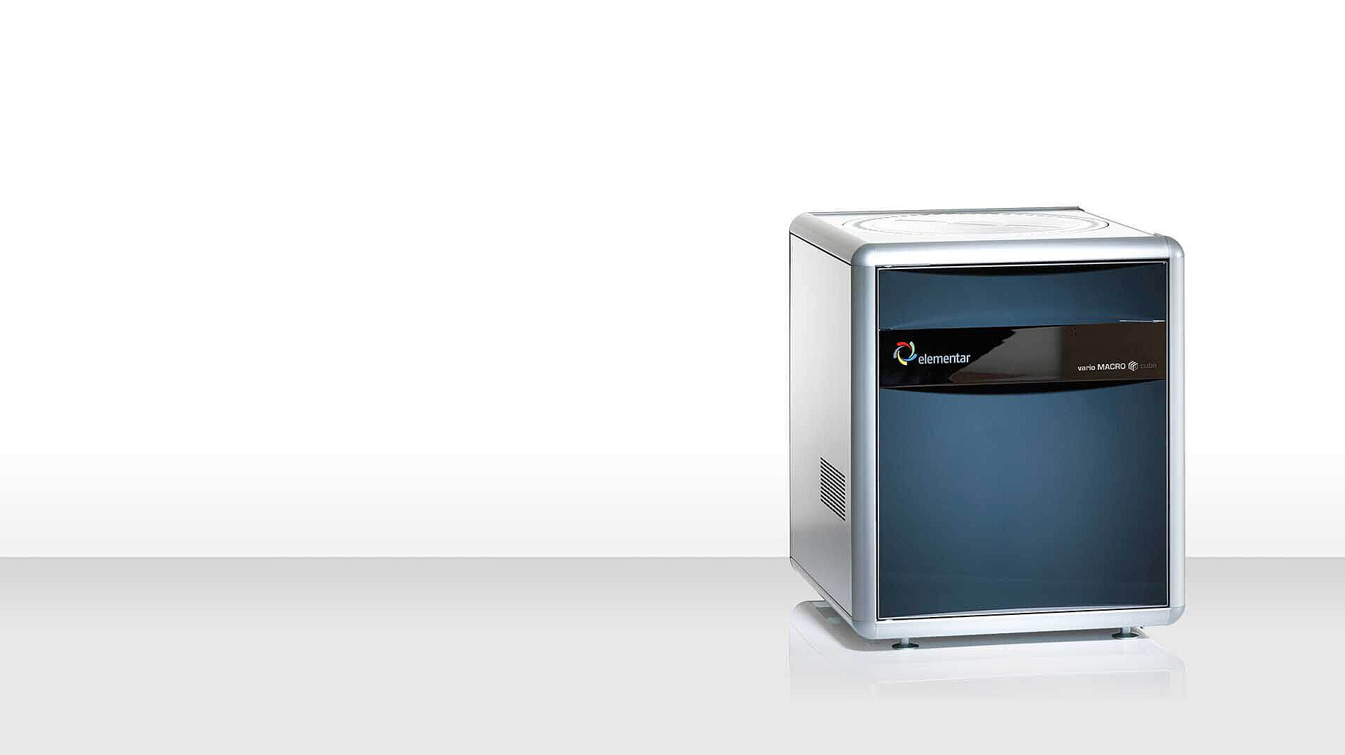Elementaranalysator vario MACRO cube für die organische Elementaranalyse