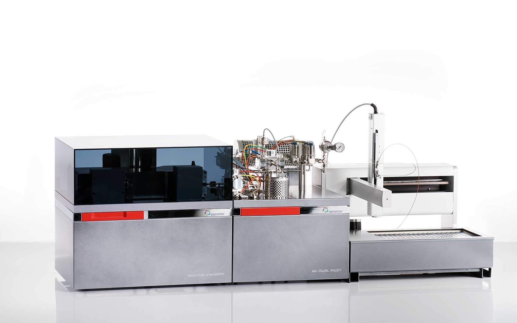 Isotope ratio mass spectrometer isoprime precisION with dual inlet analyzer iso DUAL INLET