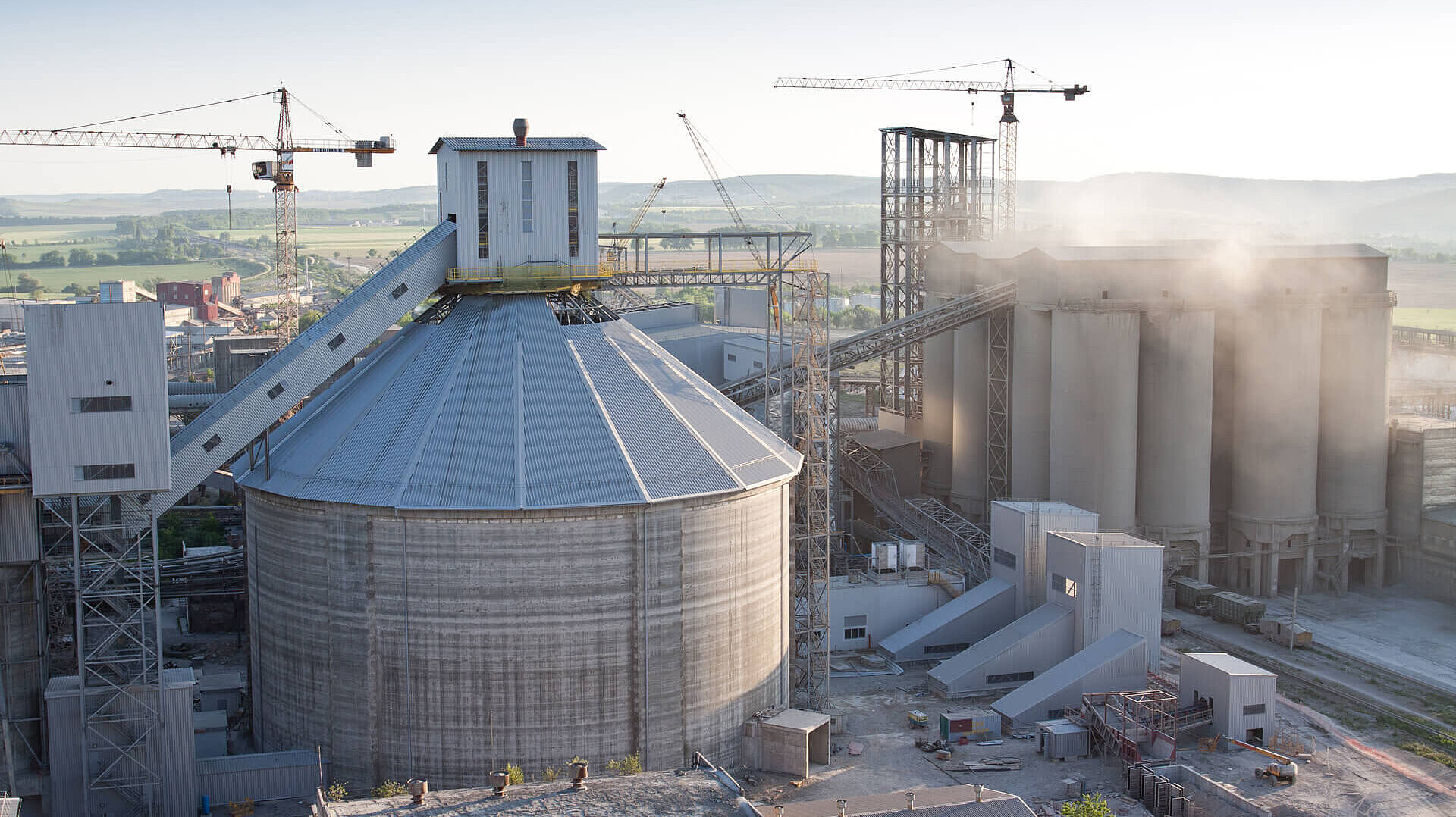 Analyse du ciment dans les processus de production