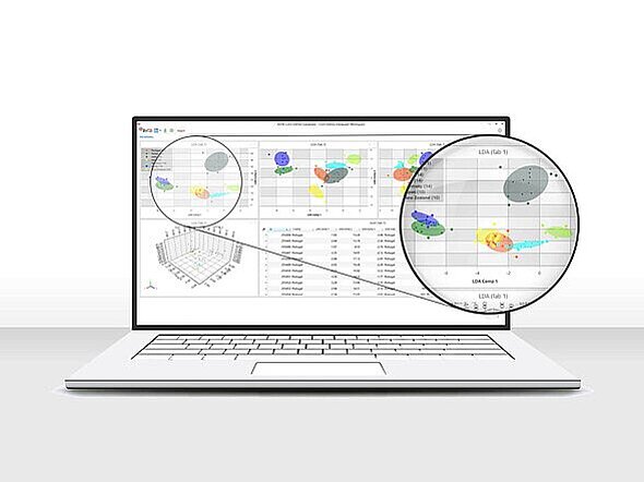 ArDBによるmulti-variate analysisのスクリーンショット