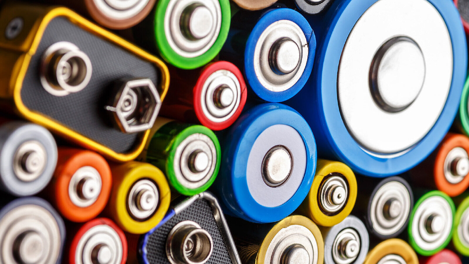 Multiple consumer batteries from top