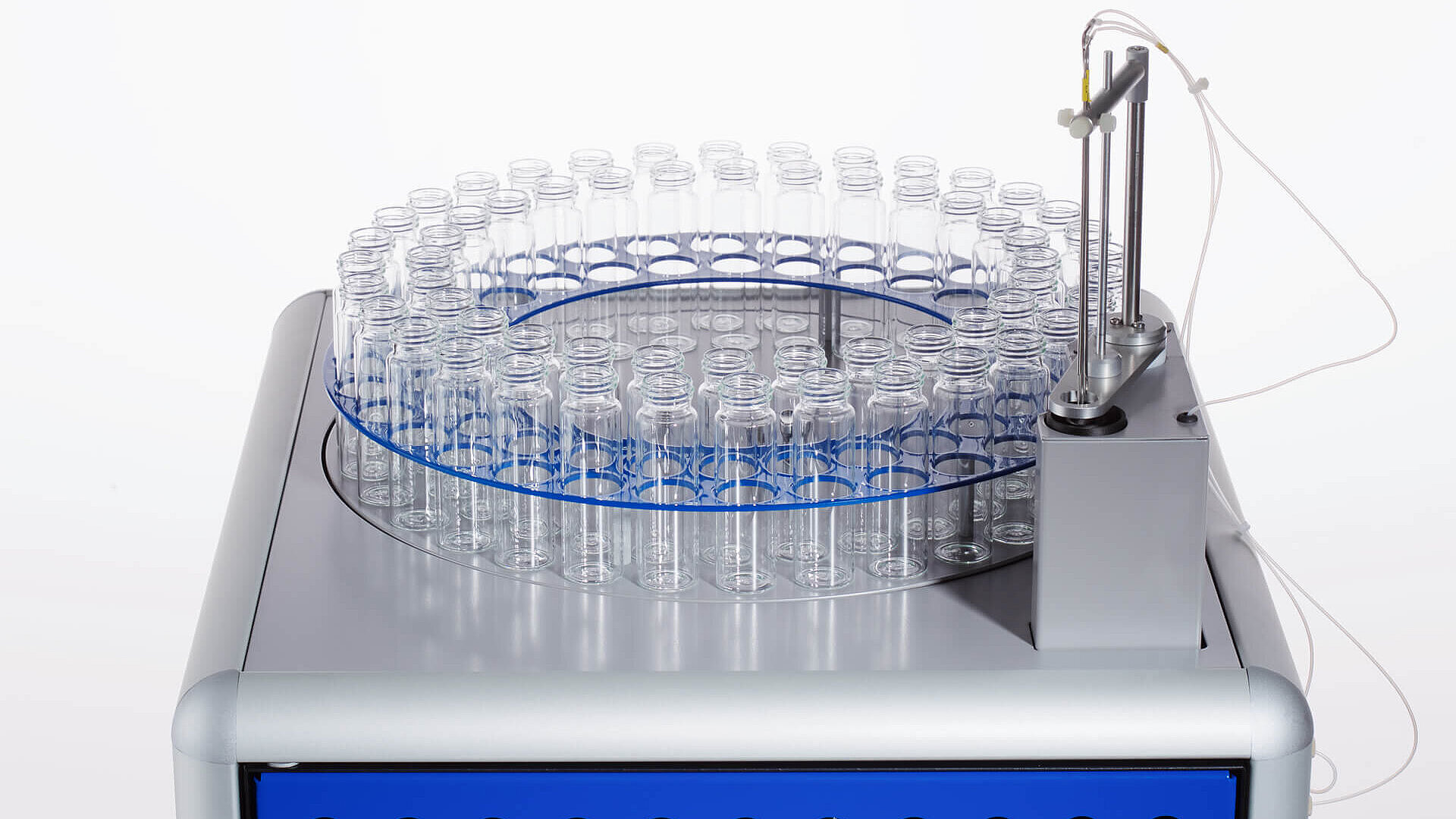 enviro TOC autosampler with vials