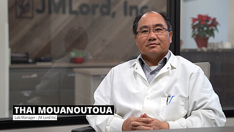 Thai Mouanoutoua氏（JM Lord Inc. ラボマネージャー）