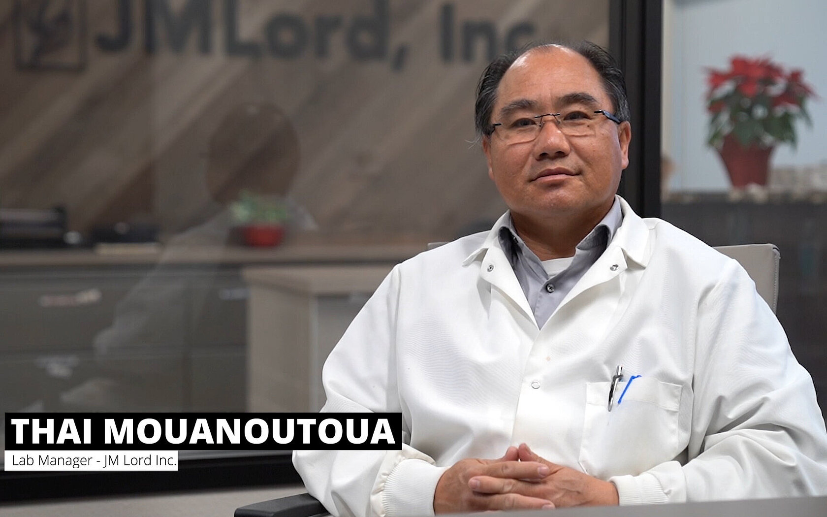Thai Mouanoutoua氏（JM Lord Inc. ラボマネージャー）