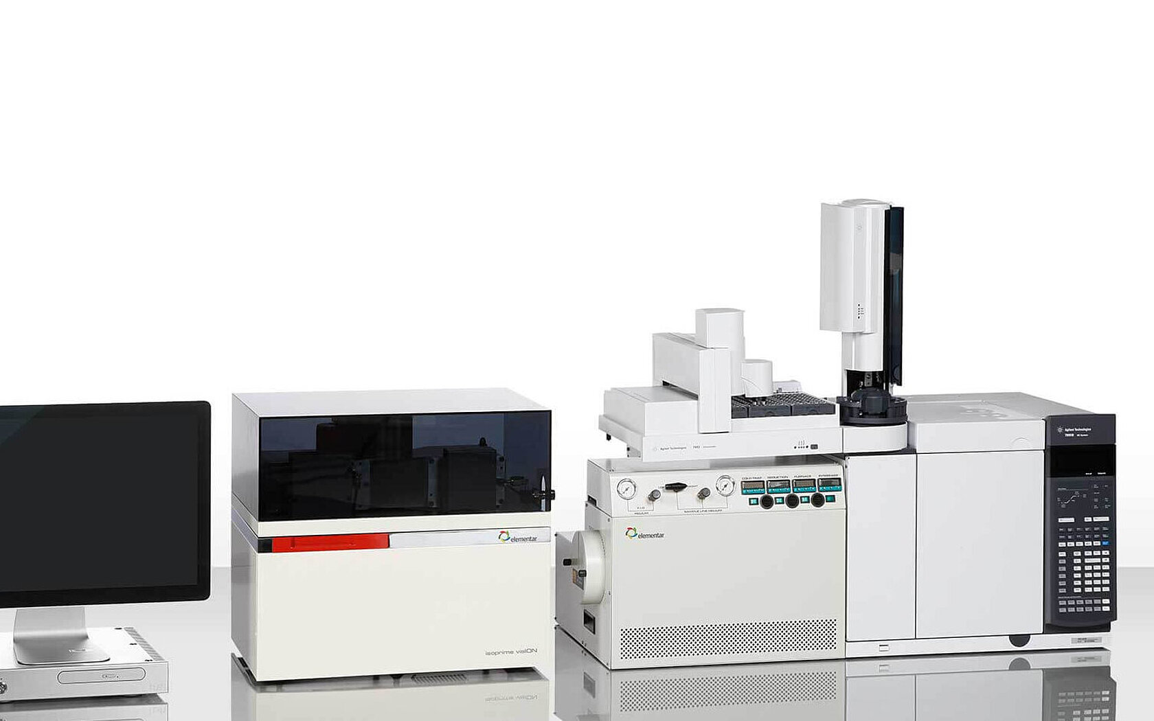 GC5 mit Agilent 7890B Gaschromatograph und isoprime visION IRMS-System