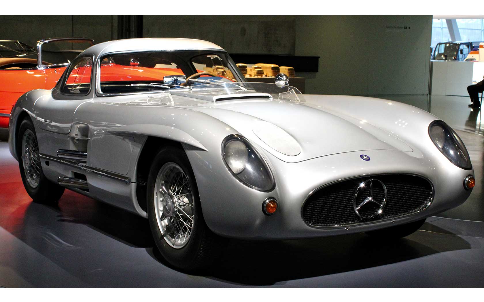 A Mercedes 300 SLR Uhlenhaut coupe