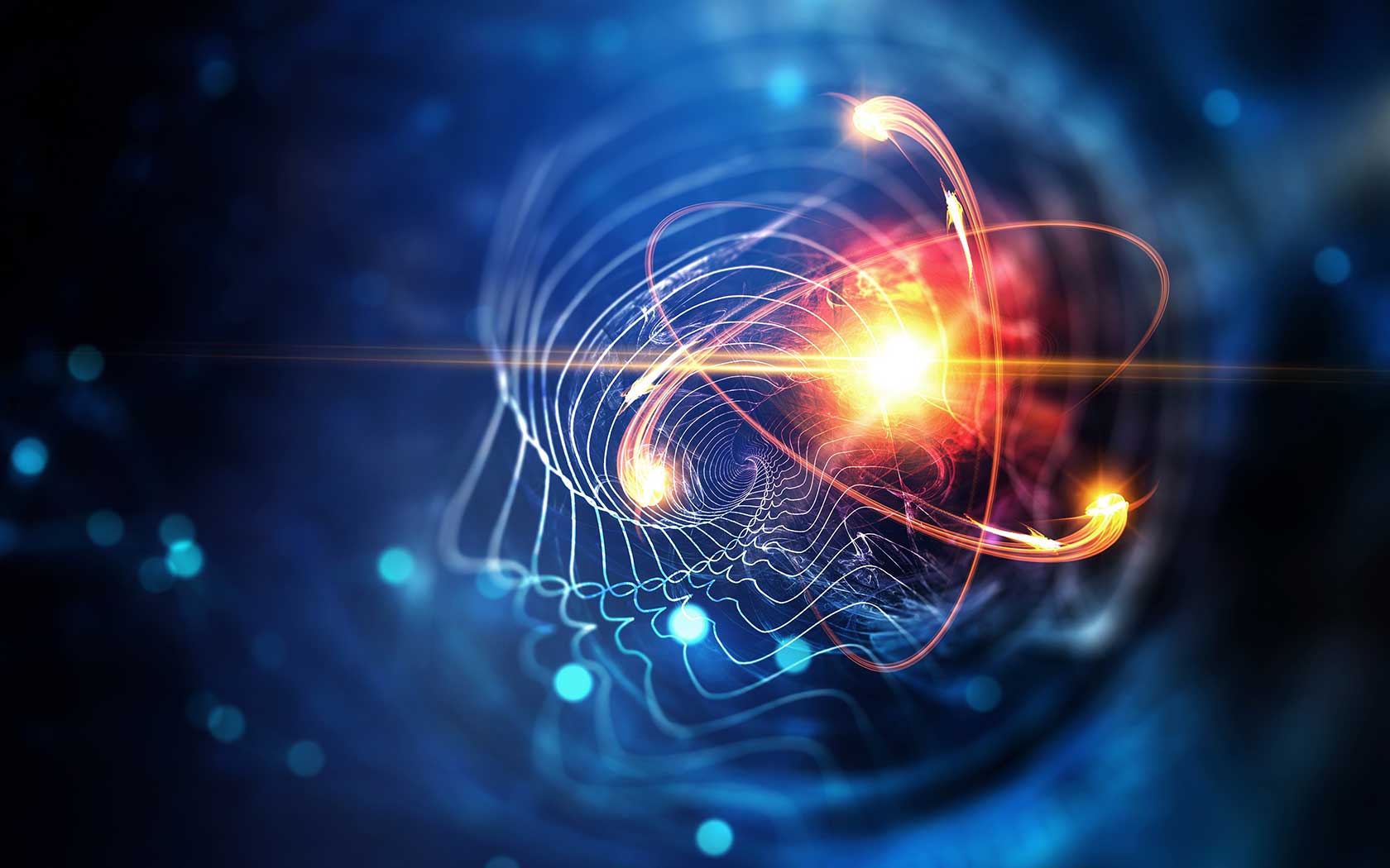 Abstraktes Bild für Teilchenphysik